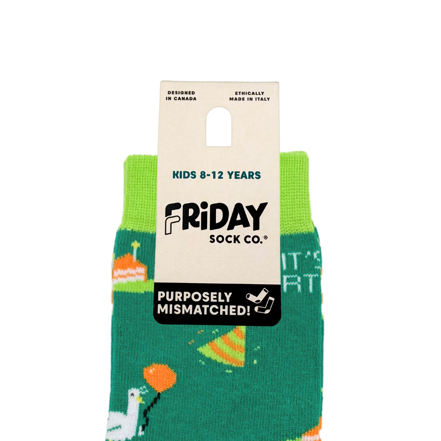 Friday Sock Co. - Chaussettes d'anniversaire pour enfant