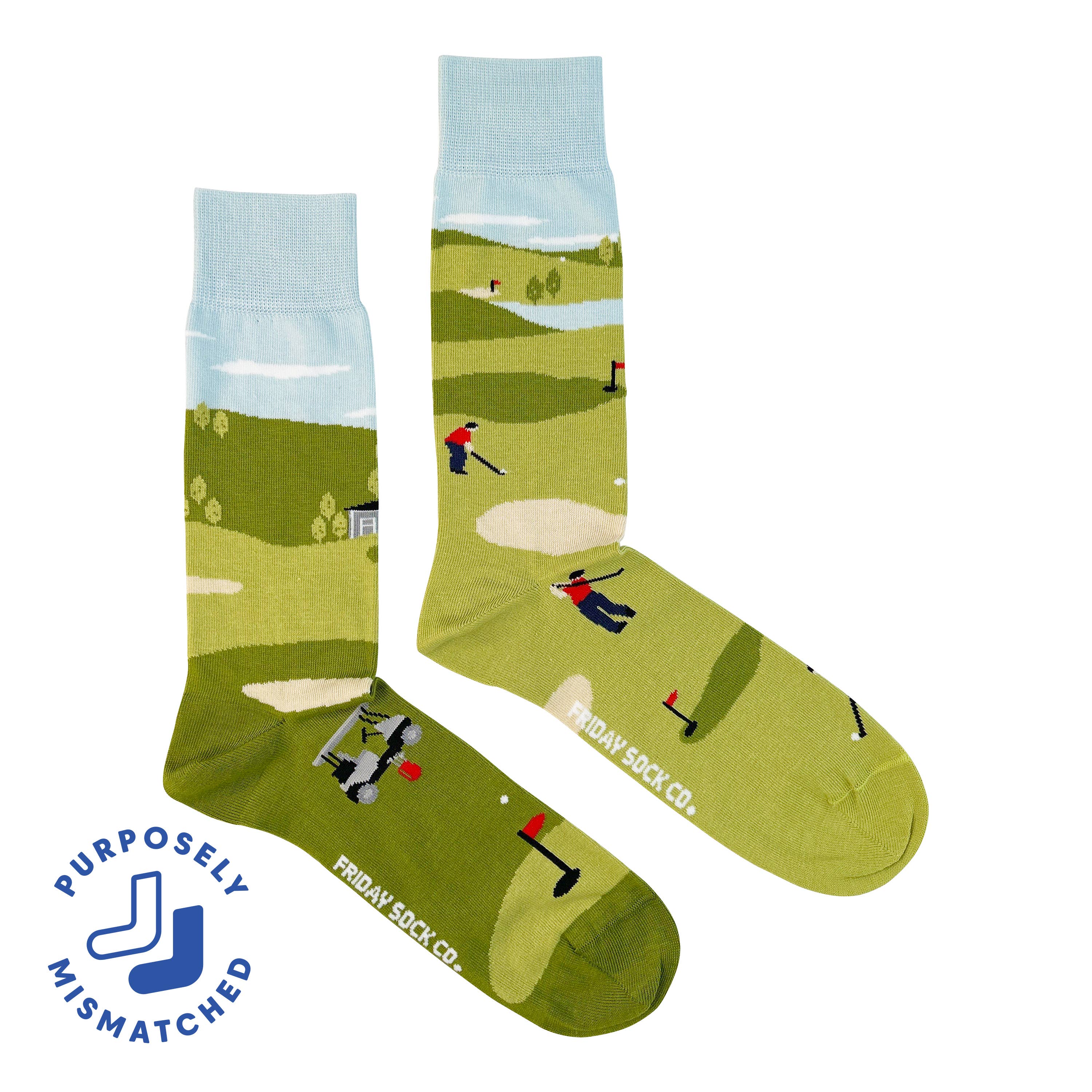 Friday Sock Co. - Chaussettes pour hommes - Golf