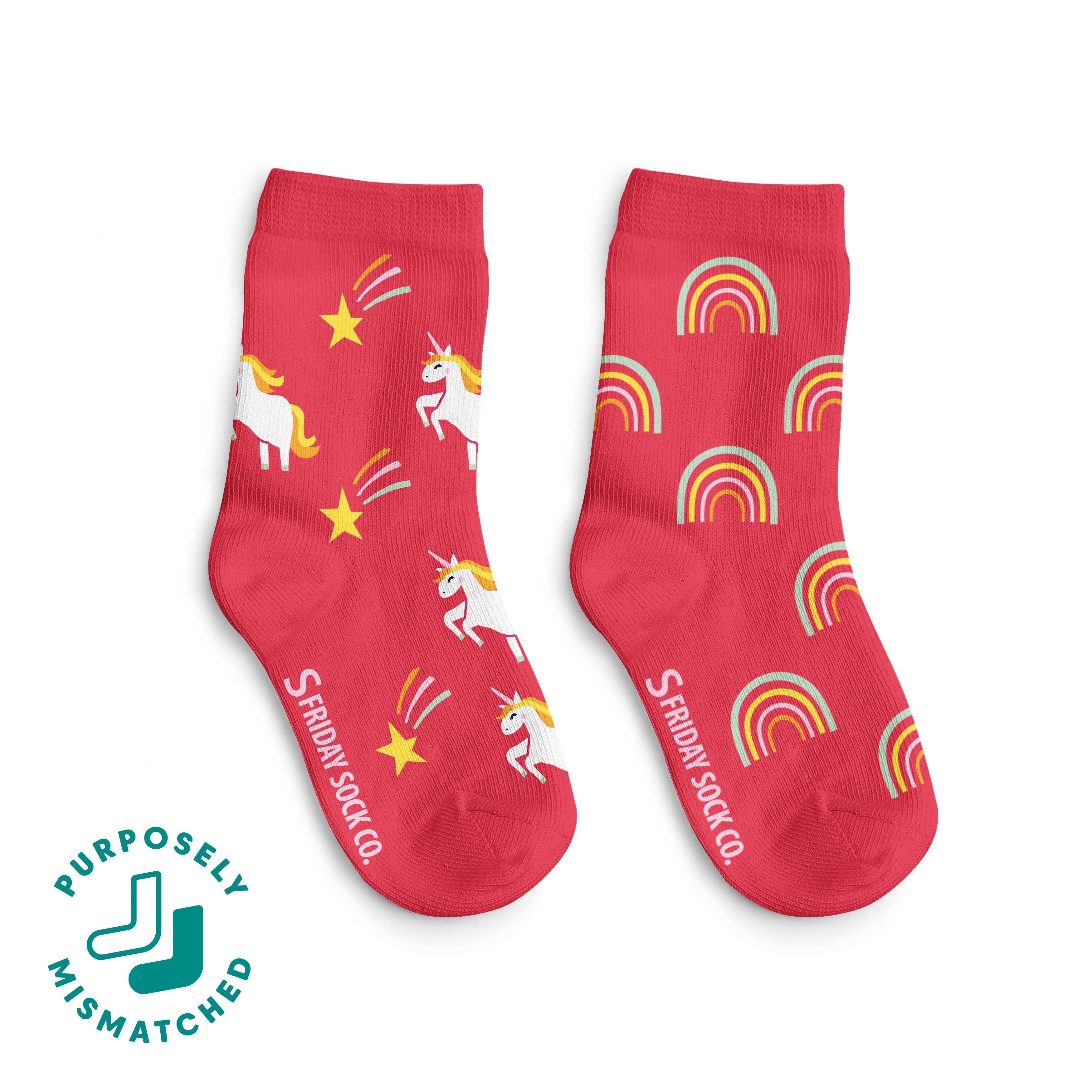 Friday Sock Co. - Chaussettes pour enfants - licorne