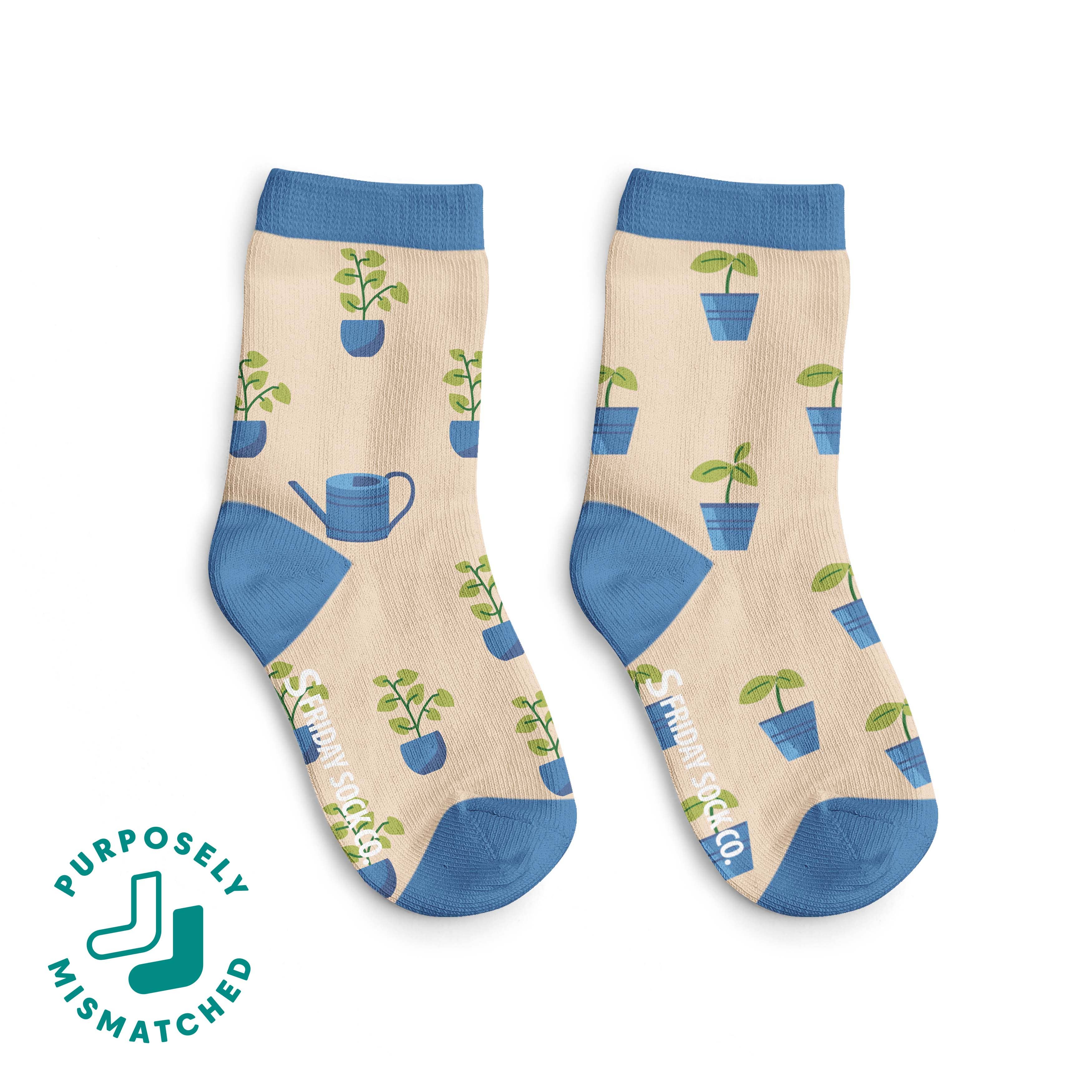 Friday Sock Co. - Chaussettes pour enfants - les plantes