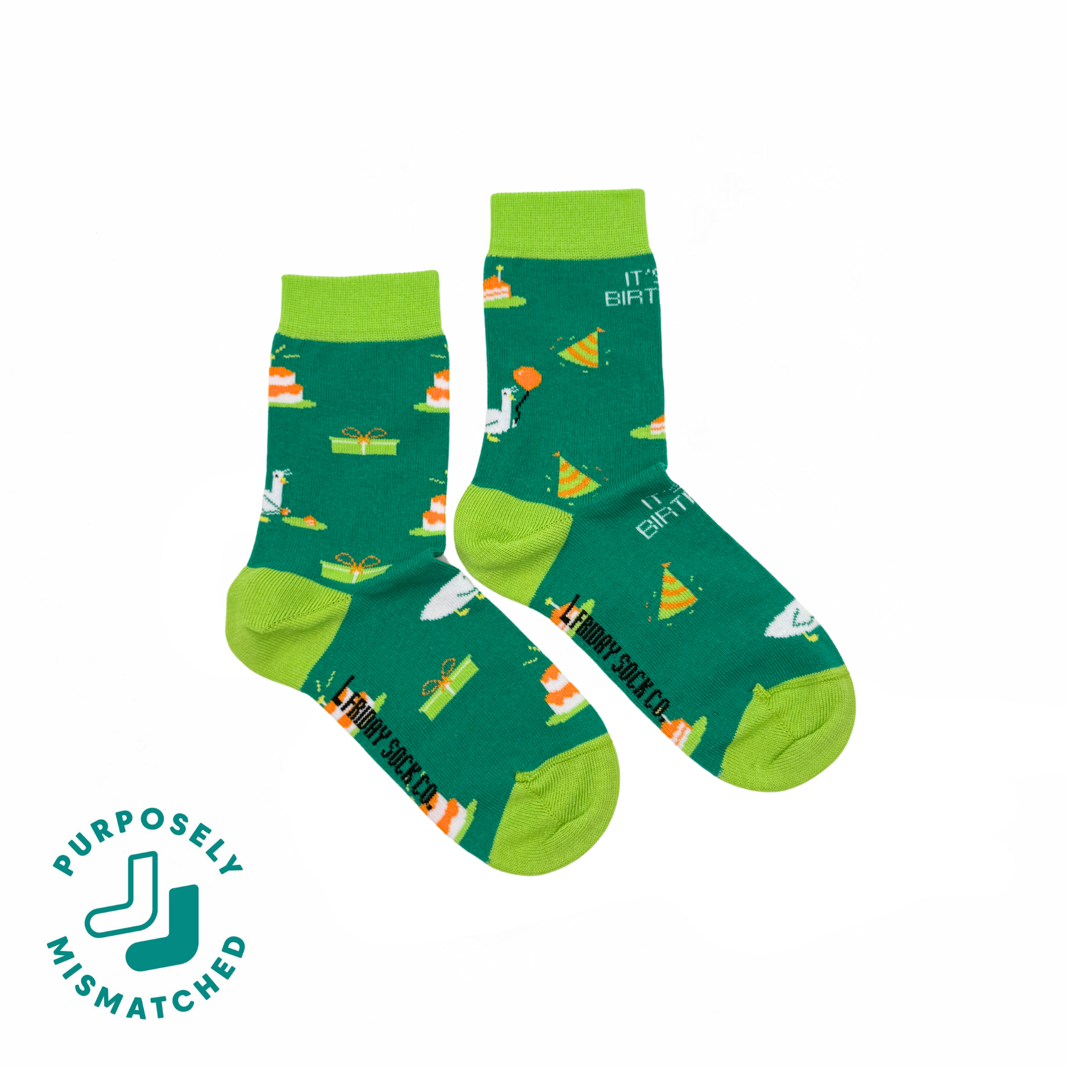 Friday Sock Co. - Chaussettes d'anniversaire pour enfant