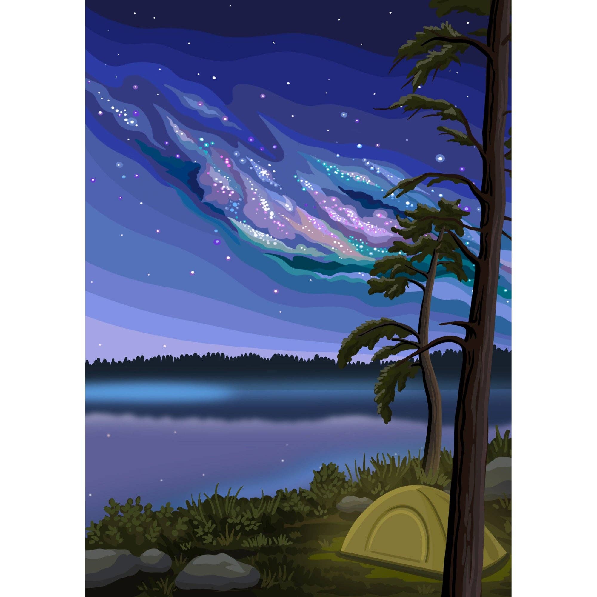 Villager Puzzles - Northern Camping | Puzzle de 1000 pièces | Conçu au Canada