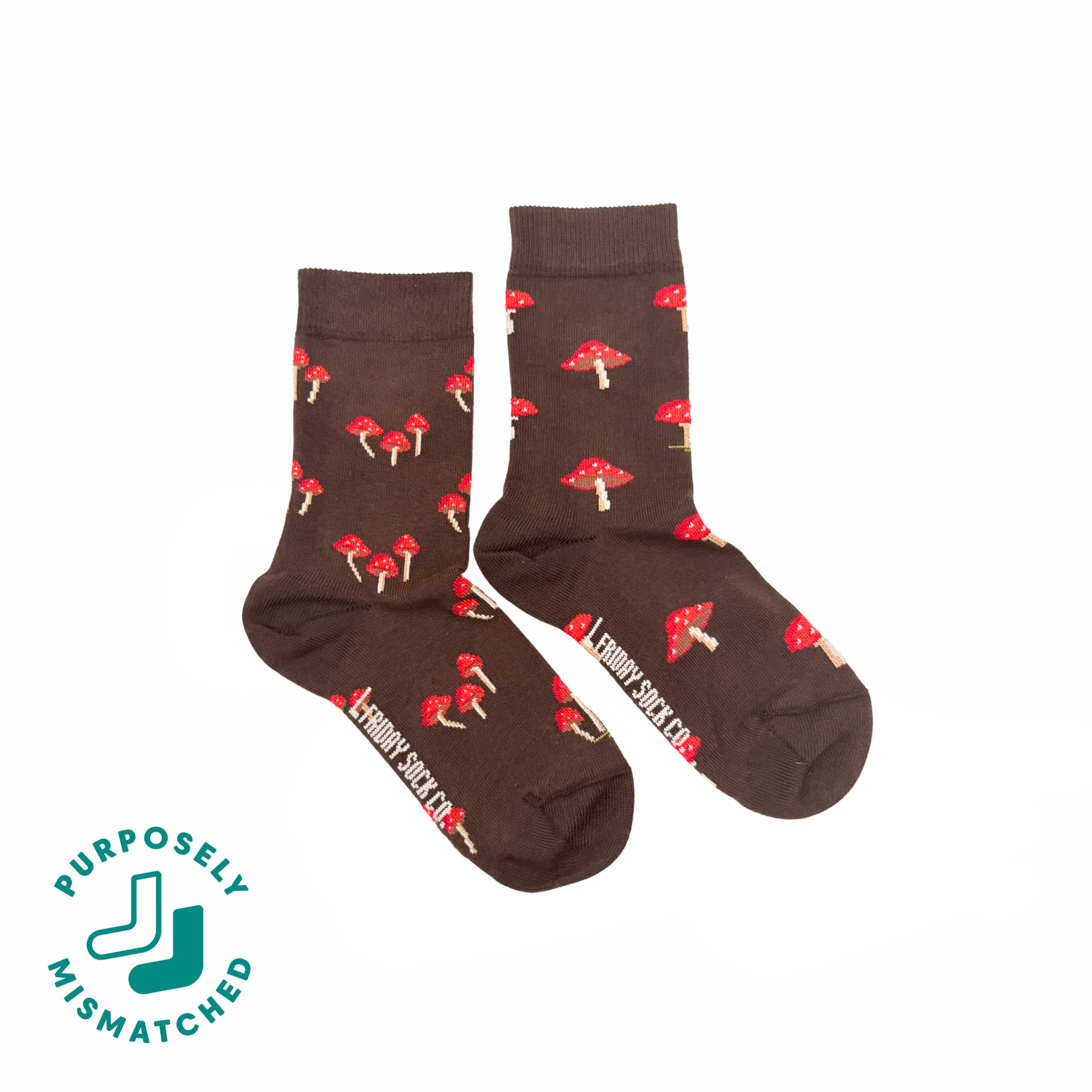 Friday Sock Co. - Chaussettes Champignon pour Enfant