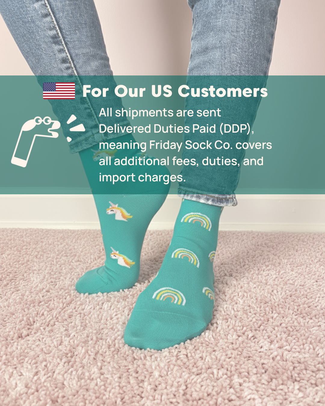 Friday Sock Co. - Chaussettes dépareillées pour femmes avec motif de vigne florale - Cadeau floral