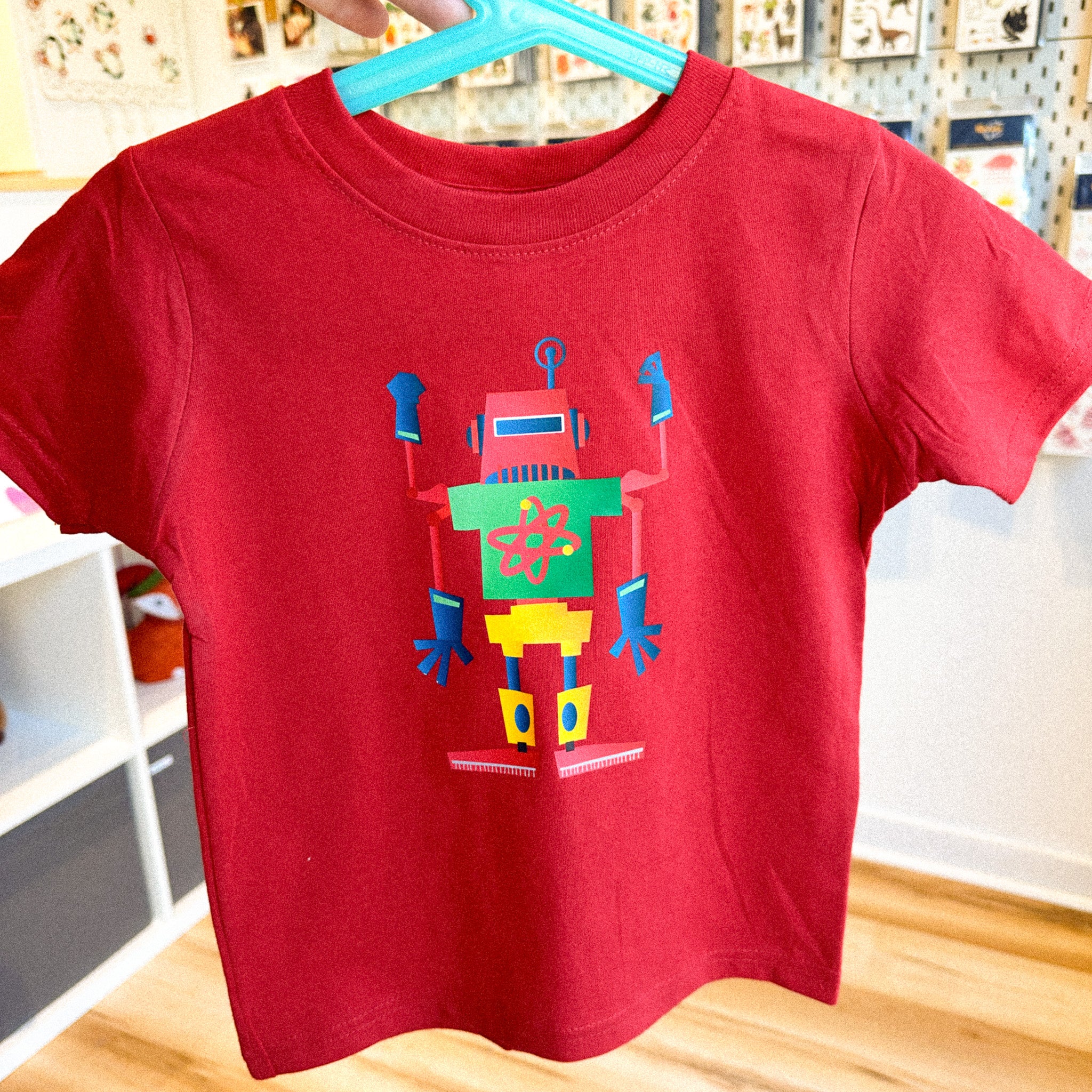 T-shirt pour enfant - Le rouge robot