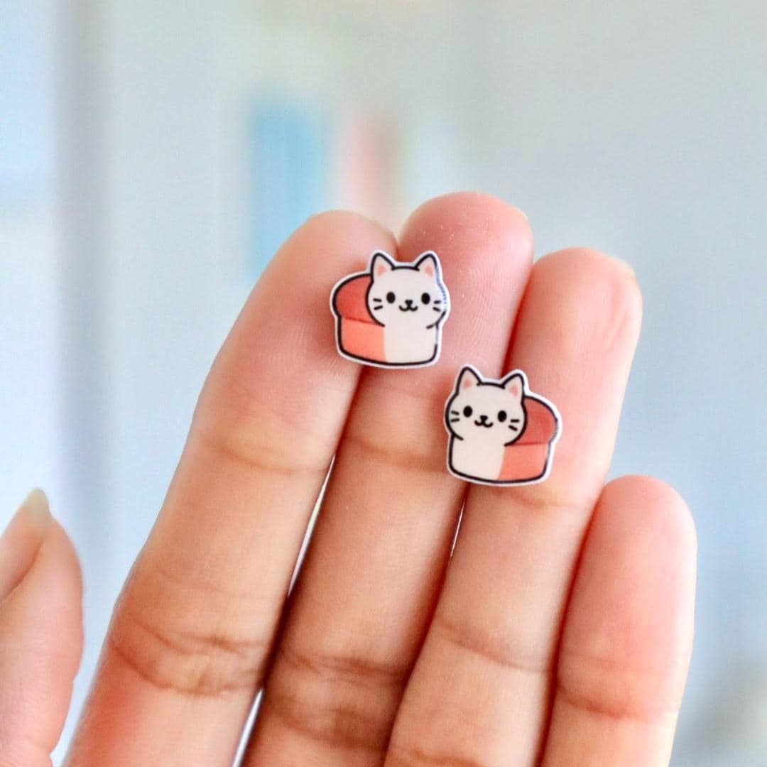 Stardoe Studio - Boucles d'oreilles Cat Loaf