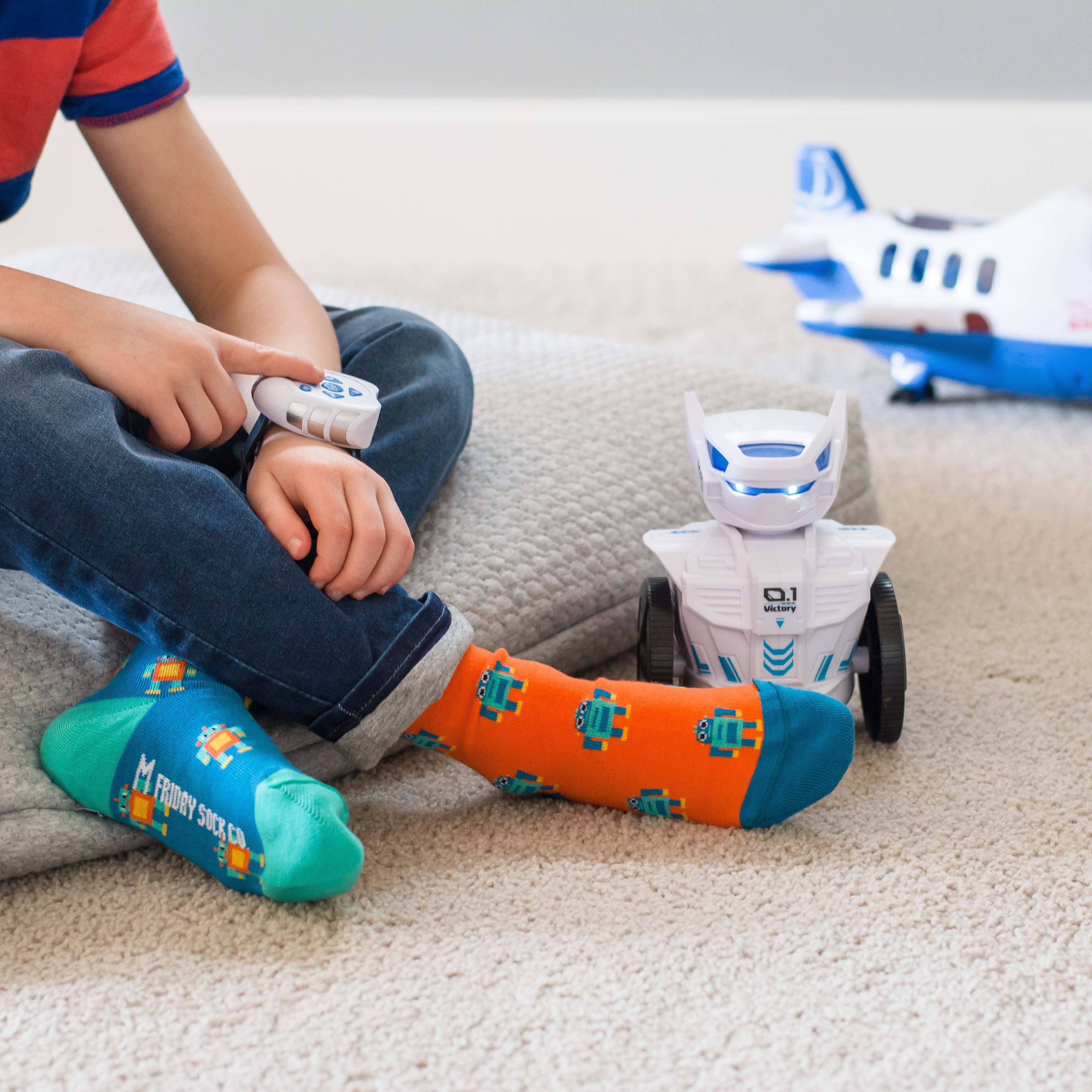 Chaussettes enfant | Robot | Fun Socks