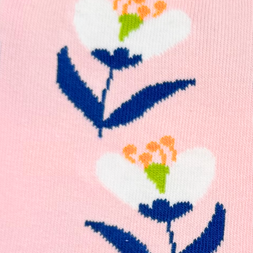 Friday Sock Co. - Chaussettes dépareillées modernes pour femmes Jasmine - Cadeau floral