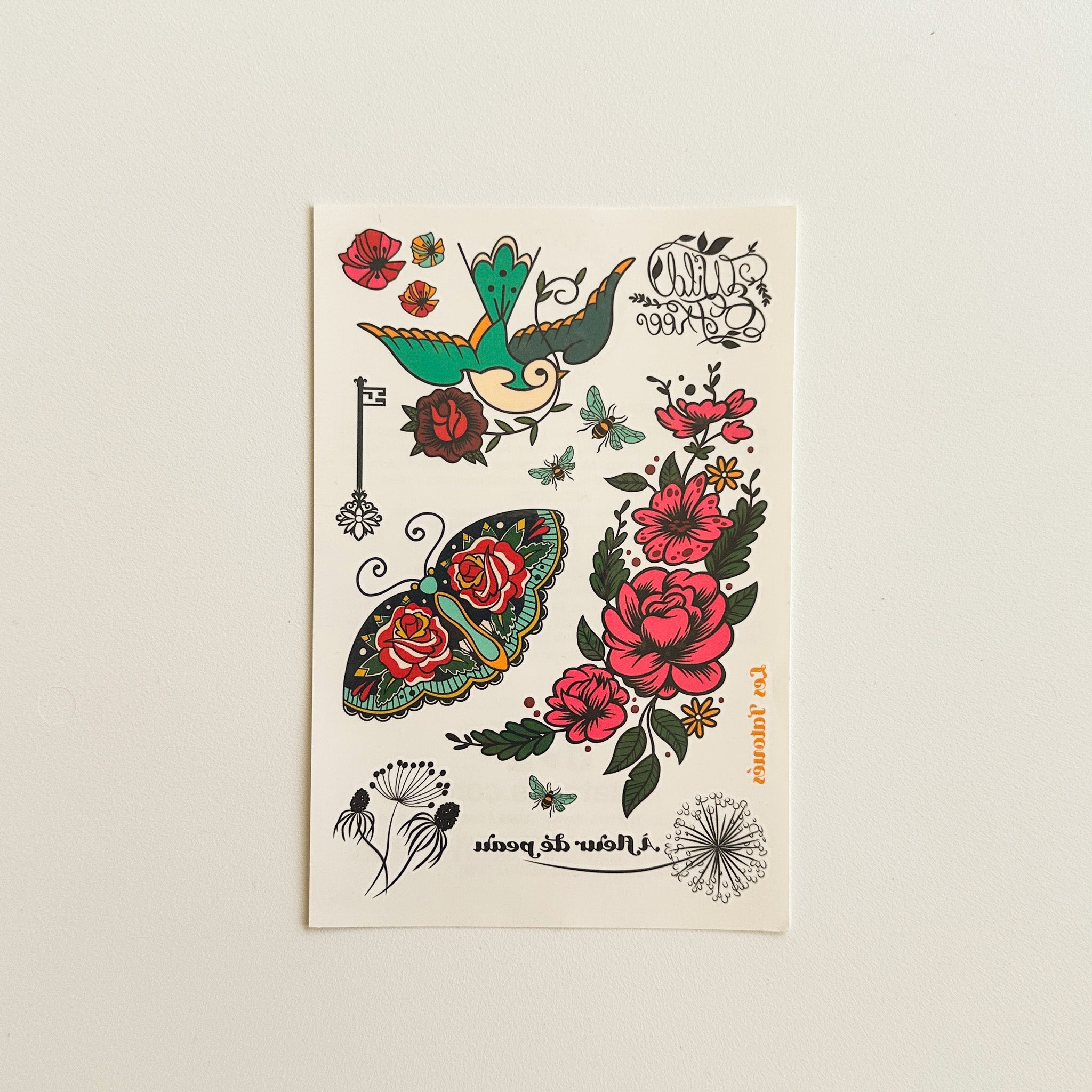 The nature kit- Temporary tattoo bundle