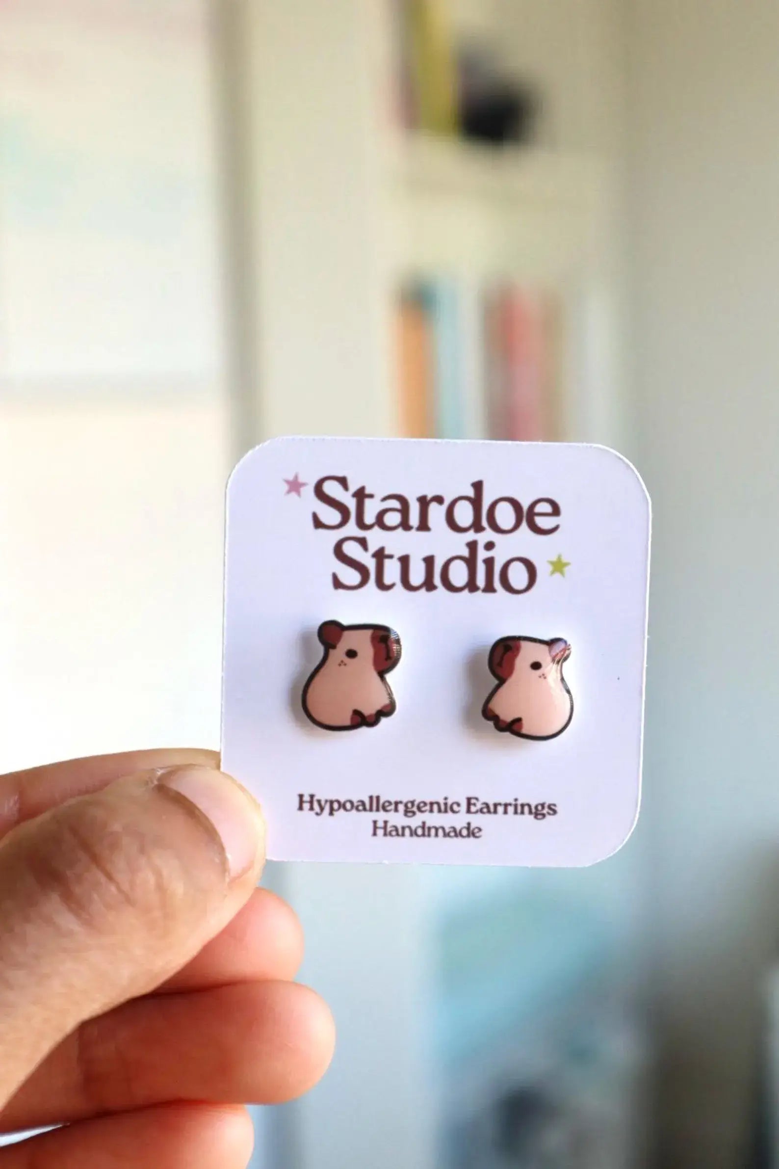 Stardoe Studio - Boucles d'oreilles Capybara