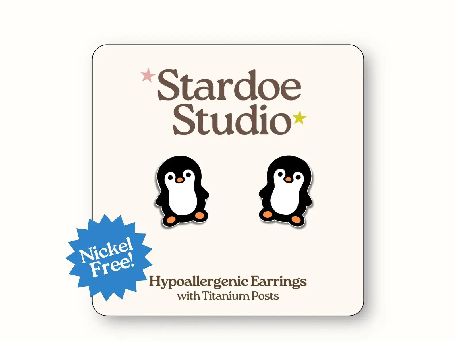 Stardoe Studio - Boucles d'oreilles pingouin