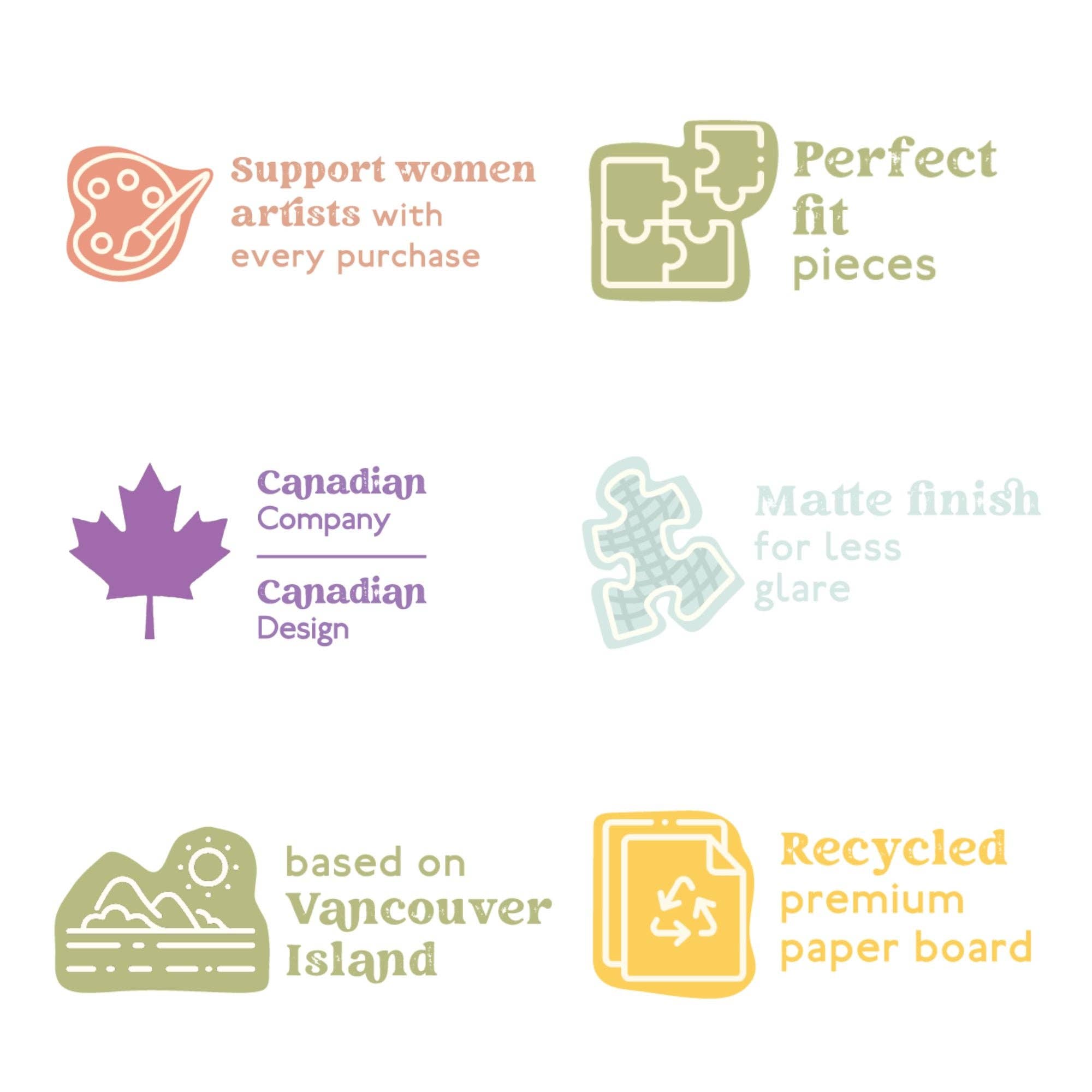 Villager Puzzles - Couverture Matriarche | Puzzle de 500 pièces | Conçu au Canada