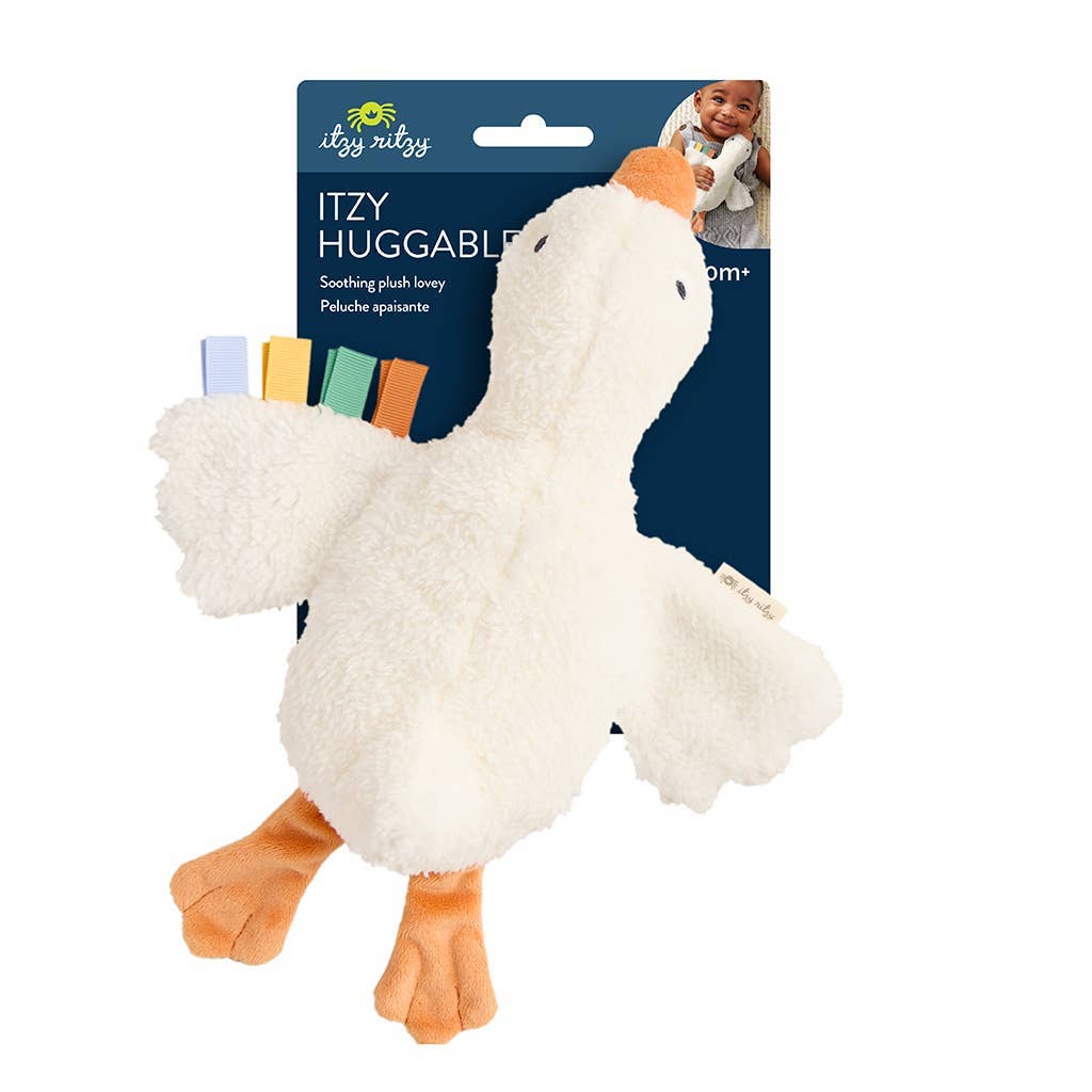 Gracie l'Oie peluche apaisante Itzy Ritzy - Itzy Huggable™