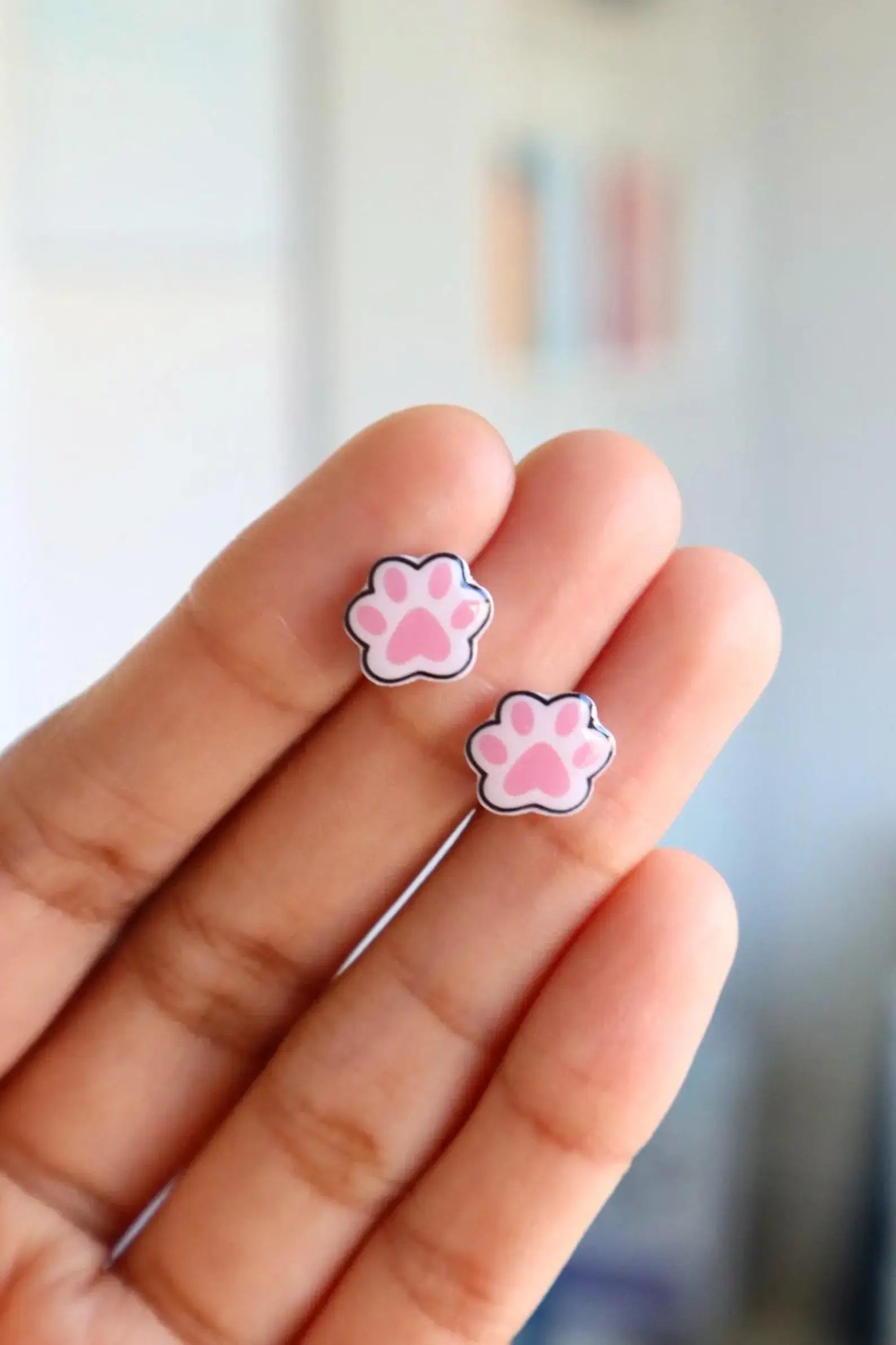 Stardoe Studio - Boucles d'oreilles imprimé patte