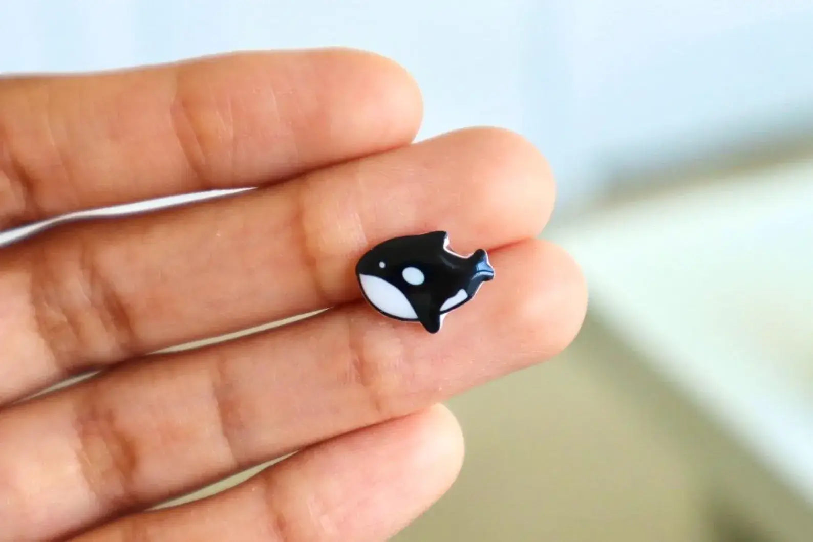 Stardoe Studio - Boucles d'oreilles Orca Whale