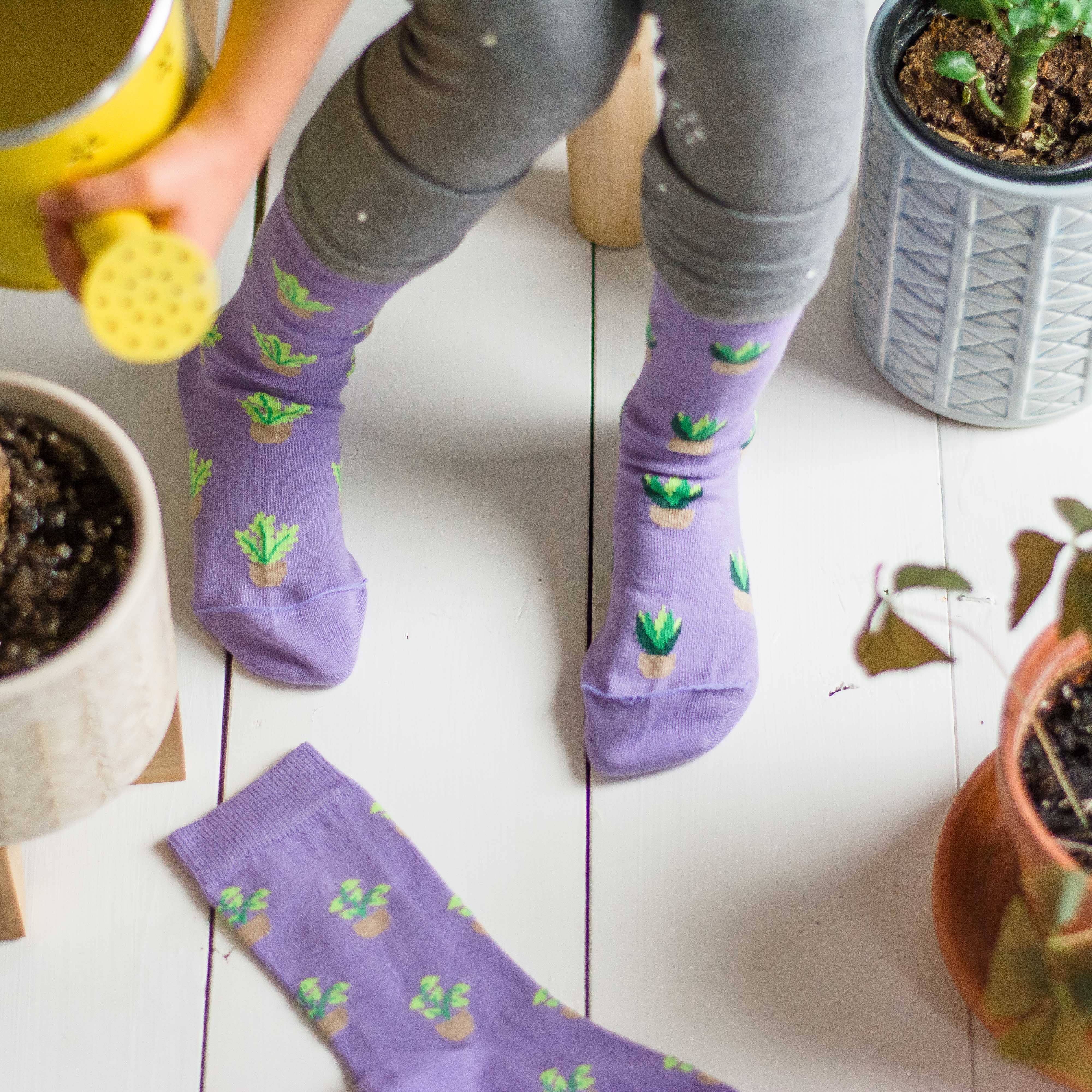 Chaussettes enfant | Plantes | Fun Socks