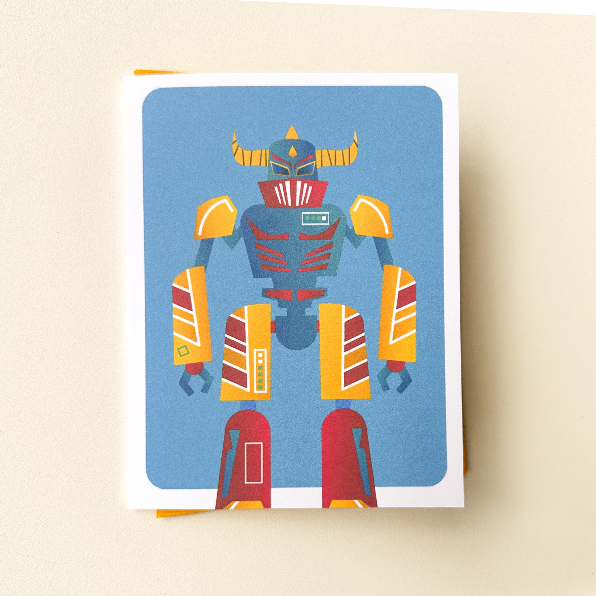 Greeting card - The robot