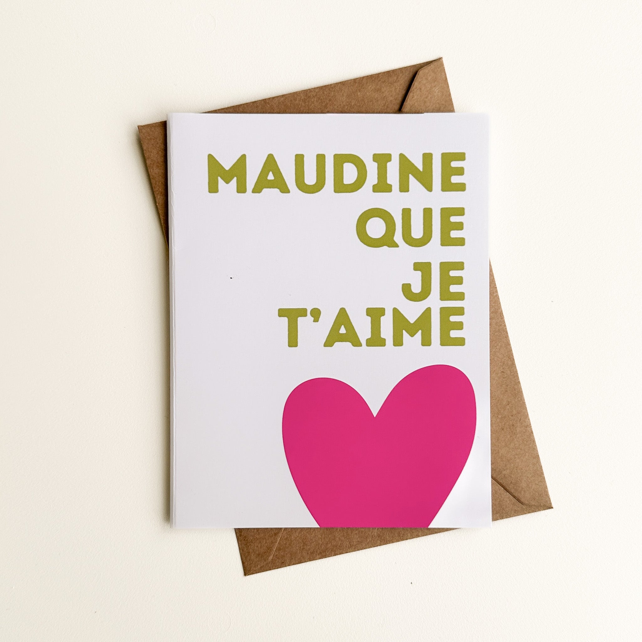 Greeting card - Maudine