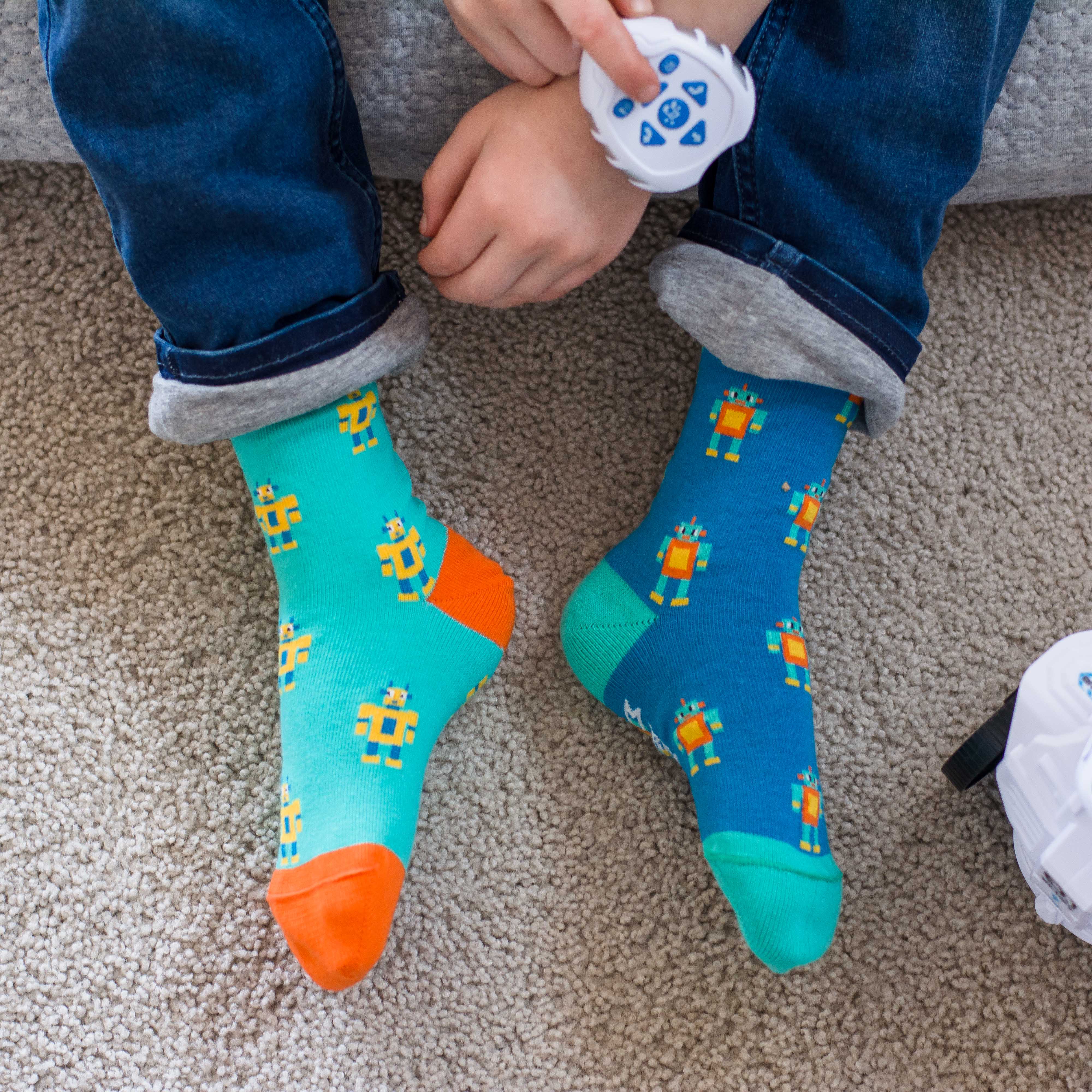 Chaussettes enfant | Robot | Fun Socks