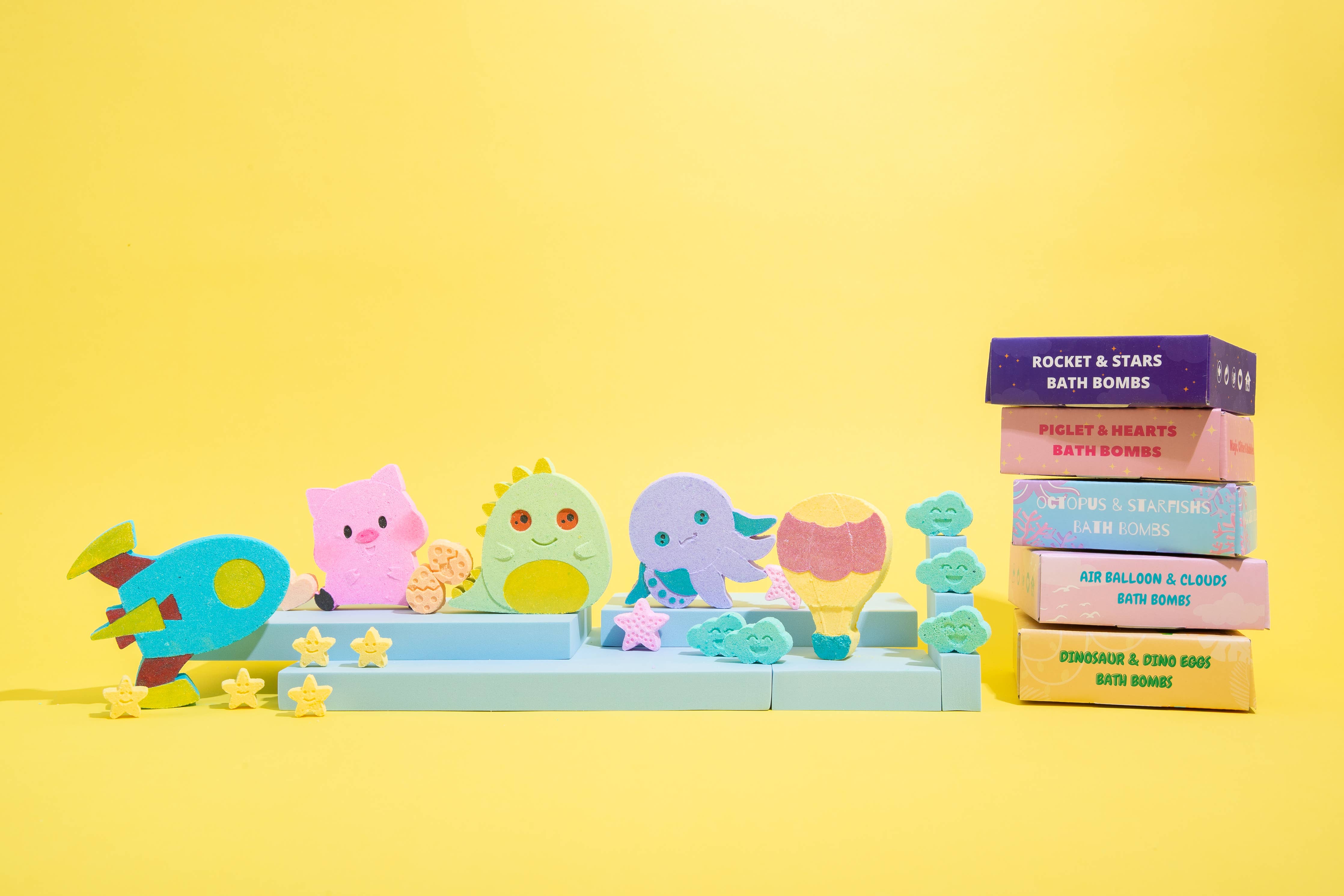 Caprice & Co - Ensemble de bombes de bain MEGA + MINIS