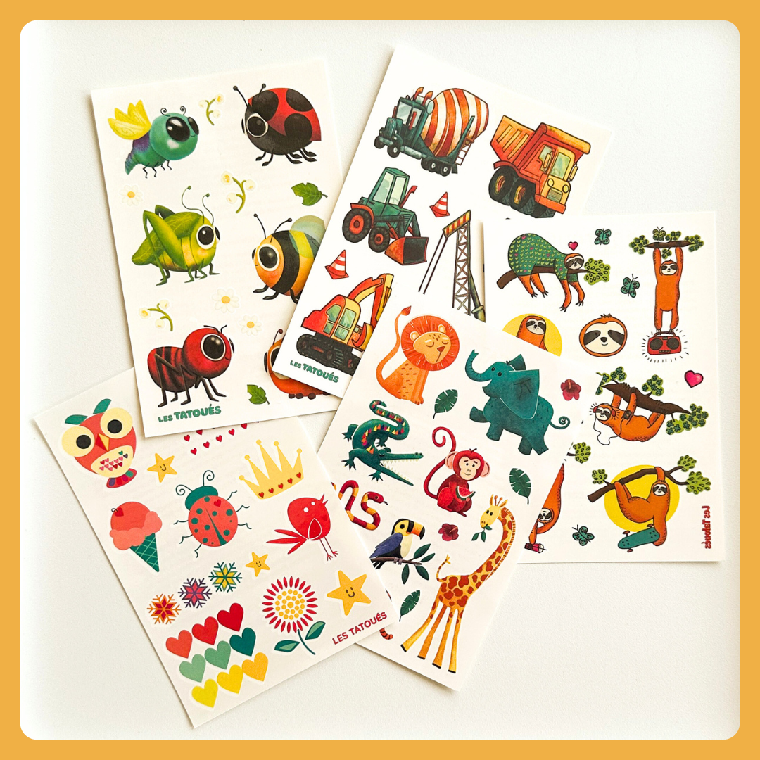 The nature kit- Temporary tattoo bundle